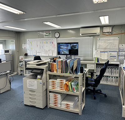 現場事務所の快適化